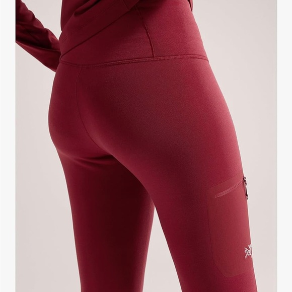 Arc’teryx heavyweight rho leggings women bordeaux - Picture 3 of 9